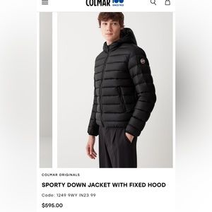 Colmar Down Jacket with Hood